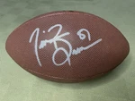 Tim Brown Oakland Raiders Autographed Wilson Nfl Football Player Cert Coa. Fixed Price $99.00.