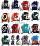 Nfl Team Drawstring Backpack Sack / Gym Bag. Fixed Price $16.99.