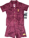New Arizona State Sun Devils Colosseum Shirt Shorts Outfit Toddler Boys 3T. Fixed Price $25.49.