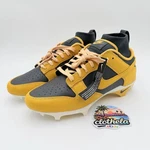 Men's Size 18-NIKE Alpha Menace 4 Dunk Anthracite Solar Flare Cleats HV6925-001. Fixed Price $159.00.