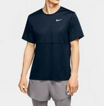 Nike Breathe Men's Navy Reflective Mush Running Top (CJ5332-451) Sizes S/m/l/xl. Fixed Price $19.99.