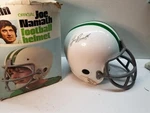 Vintage Franklin Joe Namath #12 Lg Youth Football Helmet W/box. Fixed Price $49.99.