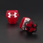 Under Armour Football Helmet Visor Eye Shield Quick-release Clips Set Red. Fixed Price $25.99.