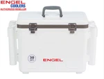 Engel UC30 30QT Leak-proof, Air Tight, Fishing Drybox Cooler With 4 Rod Holders. Fixed Price $119.99.