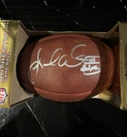 Leonard Weaver Signed Nfl Wilson Football Psa/dna Cert Comes In Box. Fixed Price $100.00.