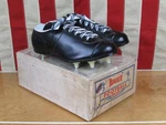 Vintage 1950S Bauer Leather Football Shoes Low-top Cleats Nos W/ Box SZ.9 Canada. Fixed Price $201.52.