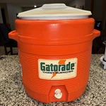 Vintage Gatorade 6.5 Gallon Water Cooler Model 1655 Usa Rubbermaid. Fixed Price $74.99.
