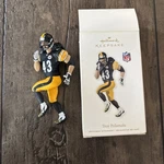 Troy Polamalu Pittsburgh Steelers 2010 Hallmark Christmas Ornament Black Jersey. Fixed Price $24.99.