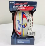 Kansas Jayhawks Franklin Collegiate Air Tech Mini Junor Size Ncaa Football. Fixed Price $19.99.