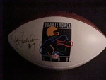 Steve Beuerlein Auto. Official Wilson Nfl Quarterback Club Football. Fixed Price $23.70.