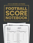 Score Notebook: Keeping For Football, Game Stats. Fixed Price $19.88.