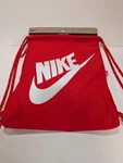 Nike Logo Drawstring Backpack Red Gym Soccer Tennis Bag DC4245 New. Fixed Price $15.99.