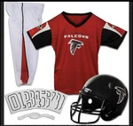 Franklin Falcons Youth Medium Helmet Uniform Jersey Pants C1. Fixed Price $45.00.