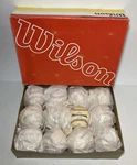 Vintage Wilson Official Baseballs Professional League A1060 One Dozen Nos Box. Fixed Price $124.99.