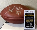 Signed - Demarcus Ware "broncos" Wilson Nfl Football Game "the Duke" Jsa. Fixed Price $220.00.