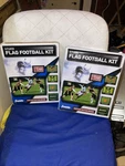 Franklin 8 Player Football Kit With Easy Clip On Flags New 2 Sets 16 Playrs. Fixed Price $29.95.