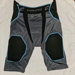 Champro Adult Tri-flex Integrated 5 Pad Girdle Size Med. Gray Nwt. Fixed Price $20.00.