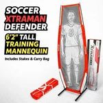 Gosports Xtraman Soccer Dummy Defender Spring Back Free Kick Wall Mannequin. Fixed Price $47.49.