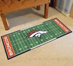Denver Broncos Football Field Runner Mat - 72"X30" Nfl Licensed Rug Gift Carpet. Fixed Price $91.99.