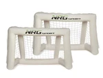 Kids Sport Inflatable Heavy Duty Soccer Goal All Weather Net With Pump Pair. Fixed Price $19.95.