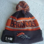 Denver Broncos Sport Knit Pom-top Reflective Cap Nfl Licensed New Era Authentic. Fixed Price $16.50.
