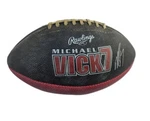 Rawlings Michael Vick 7 Signature Junio Football Red Black Atlanta Falcons Nfl. Fixed Price $15.00.