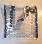 Nfl Buffalo Bills Clear Reusable Tote Bag. Fixed Price $15.00.
