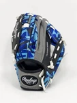 Baseball Glove Rawlings Youth Kids Blue Camo 3-5. Fixed Price $17.99.