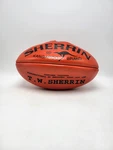 Sherrin Kangaroo Australian Genuine Leather Red Football Official For Display. Fixed Price $74.99.