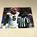 Raylen Wilson #5 Autographed Signed 8X10 Photo Georgia Bulldogs Football. Fixed Price $49.99.