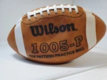 Wilson 1005-P Tds Pattern Practice Football Leather Made In Usa New. Fixed Price $39.99.