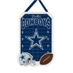 Dallas Cowboys Nfl Football Warm Welcome Door Decor 21X17 Team Spirit Hanger. Fixed Price $22.99.