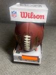 Wilson Nfl Composite Leather Junior 9 & Up Football With Pump Tee New Box. Fixed Price $17.00.