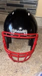 Riddell Victor Football Helmet Black Youth Large 2014. Fixed Price $78.00.