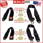 Crown BELT1B Set Of 2 Rear Left/right Non-retractable Seat Belts For Wrangler Yj. Fixed Price $74.95.