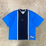 Vtg 90S Nike Center Check Mini Swoosh Soccer Jersey Sportswear Football Youth. Fixed Price $64.95.