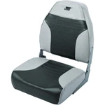 Wise Mid Back Marine Grade Folding Vinyl Fishing Seat - Grey/charcoal. Fixed Price $121.45.