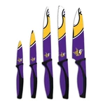 Sports Vault Nfl Minnesota Vikings Kitchen Knives Set Of Five. Fixed Price $18.99.