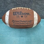 Deflated Vintage Wilson Nfl National Football League Afc Nfc Leather F1445 Usa. Fixed Price $22.59.