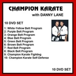 Champion Karate Training Series 10 Dvd Set Belt Program And Fighting. Fixed Price $55.00.
