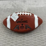 Spalding Alpha Varsity Compostie Football Leather Game Training New (deflated). Fixed Price $69.99.