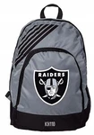Nfl Oakland Raiders Border Stripe Backpack. Fixed Price $29.99.