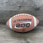 Champro 200 Junior Football Brown Rubber Youth. Fixed Price $8.96.