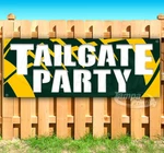 Tailgate Party Advertising Vinyl Banner Flag Sign Many Sizes Nfl Packers SB10375. Fixed Price $99.19.
