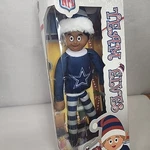 Nfl Dallas Cowboys Forever Collectibles Team Elf Workshop Brown Damaged Box Rare. Fixed Price $28.95.