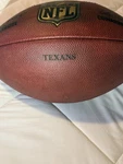 Nfl Wilson Houston Texans Game Used Football. Fixed Price $175.00.