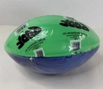 Vintage 1990'S Poof #500 Foam Purple And Green Football 9-1/4" Inch Sealed. Fixed Price $21.95.