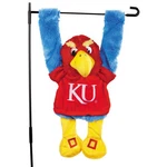 Bsi Ncaa Kansas Jayhawks 3D Mascot Garden Flag,. Fixed Price $28.98.