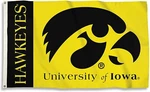 Iowa Hawkeyes 2-SIDED Flag With Grommets Buy Local Man Cave. Fixed Price $31.79.