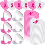 48 Pcs Breast Cancer Awareness Gifts Bulk For Women Mini Folding Makeup Mirro.... Fixed Price $33.14.